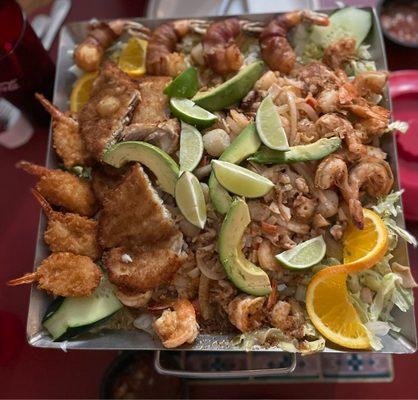 Seafood Parillada Platter!