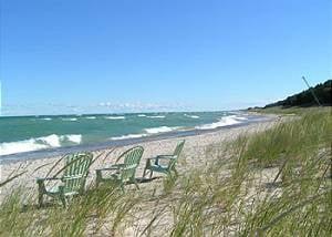 Lake Michigan shoreline