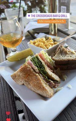 Ahi Tuna Club Sandwich