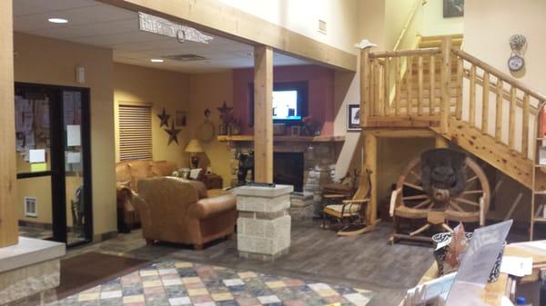 Waggin Tails Doggie Dude Ranch lobby