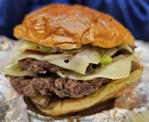 Mushroom Swiss Burger