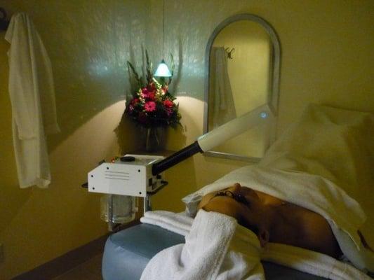 A DermaCare treatment room