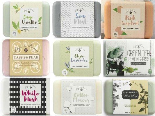 SHEA INFUSED FRENCH SOAPS