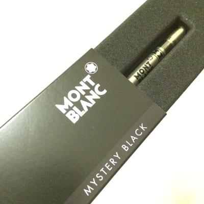 Montblanc Mystery Black Ballpoint Pen Refill (Medium)