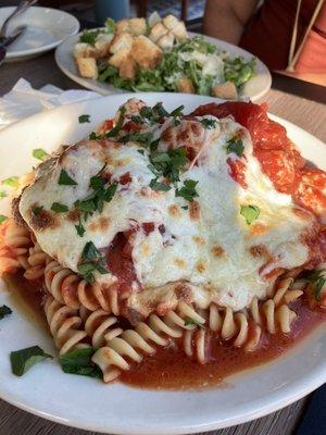 Eggplant and Chicken Parm