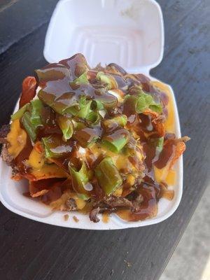 Bbq nachos