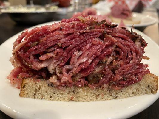 Delicious corned beef and Pastrami