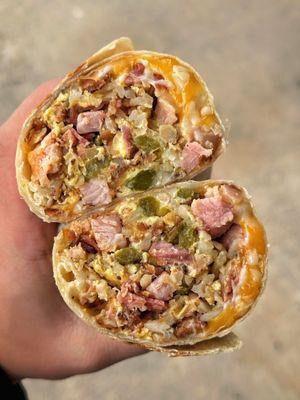 Double Meat Burrito (Instagram: foodwithbros)