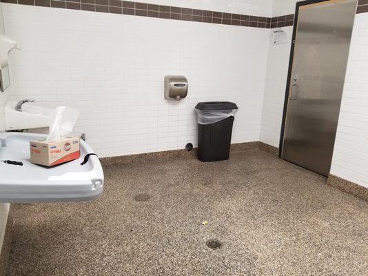 Safeway - HUGE bathroom, you can probably do cartwheels in there