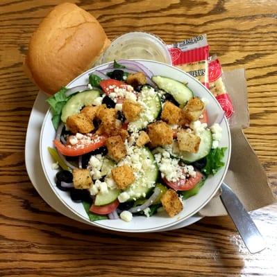 Delicious Half Greek Salad