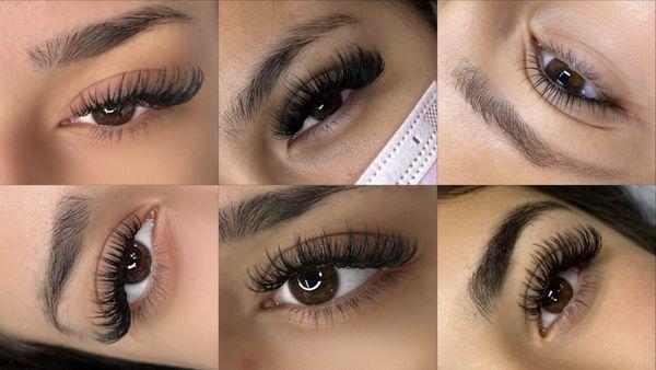 Versatile Lash Styles. Bring your inspo picture!