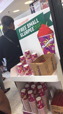 Free Slurpee Day!