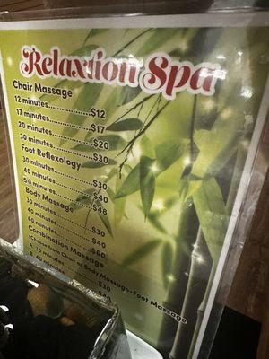 Relaxation Massage