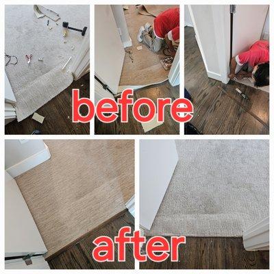 Carpet patch repair job ph 832 435 0305