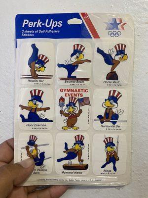 1982 LA Olympic Stickers