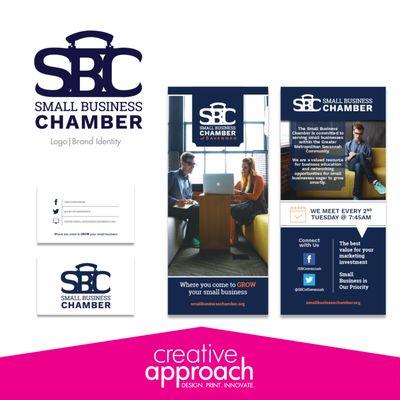 Rebranding for the Savannah Small Business Chamber.