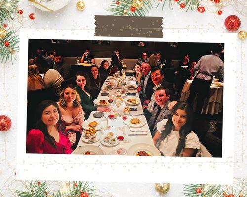 The Zagoria Law Firm Christmas Company Dinner!

Grateful for everyone and their hard work 

#zagorialaw
#zagorialawfirm
#dogbitelawyer