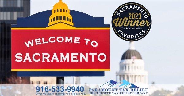 We are proud to be one of the winners of Sacramento's Favorite Tax Firm!