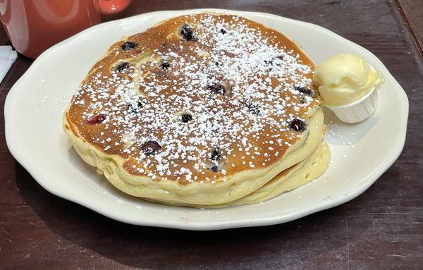 Blueberry Pancakes- short stack