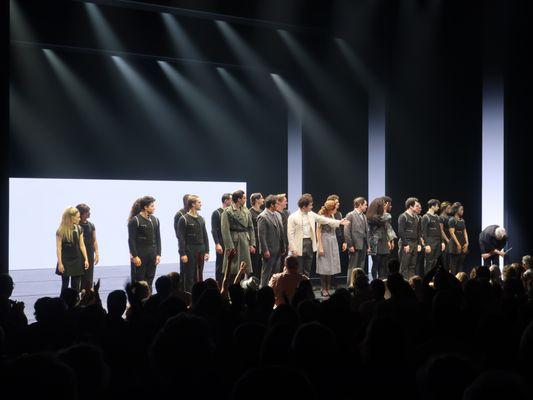 Curtain call for the conductor.  7-06-2023 matinee performance.