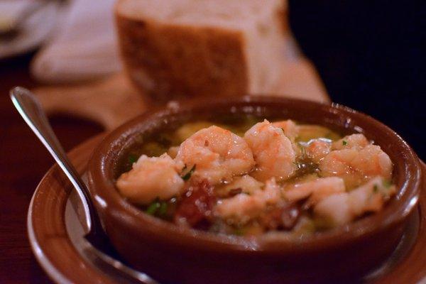 shrimp with garlic sauce