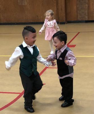 Children having a great time in our gym.