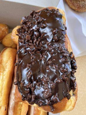 Chocolate chip donut.