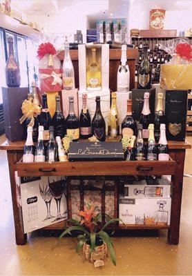 Lovely Champagne Display