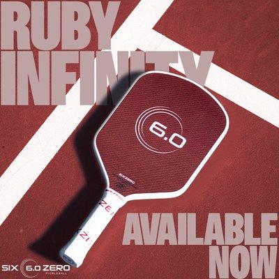 #six Zero Infinity Ruby #Pickleball paddle