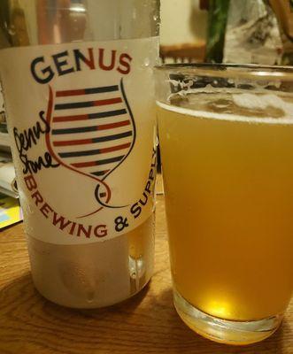 GenusTone... fantastic lager to enjoy!