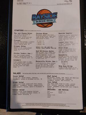 More menu