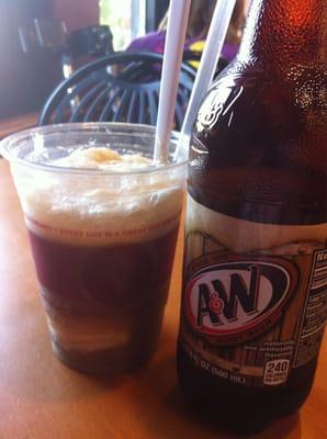 Classic Root Beer Float!