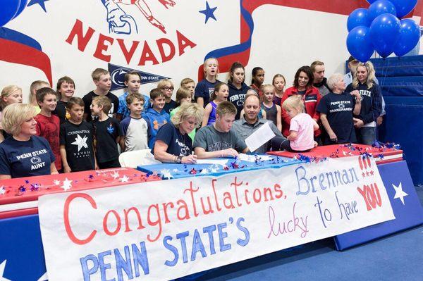 Brennan signs letter of intent with Penn State!