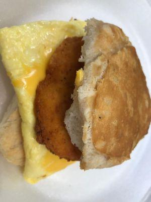 Chicken and Egg Biscuit