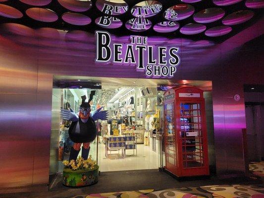 Beatles shop and around the shop