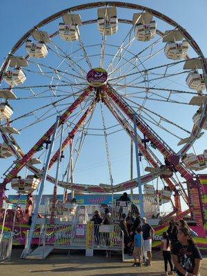 I love the ferris wheel.  And the Carousel