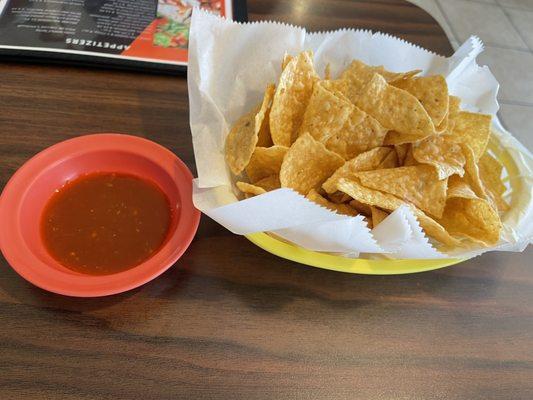 Chips and salsa