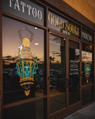 Front entrance of Gold Soulz