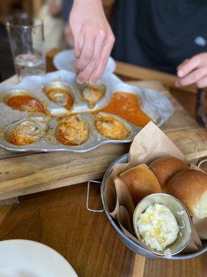 Wood - fired Oysters