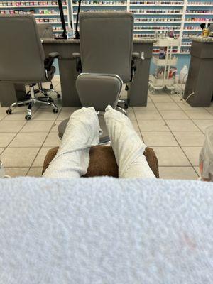 Deluxe pedicure