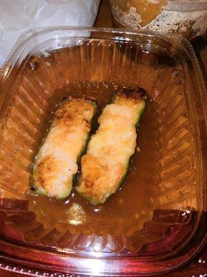 shrimp roll with pepper