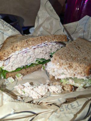 Tuna on Whole Wheat