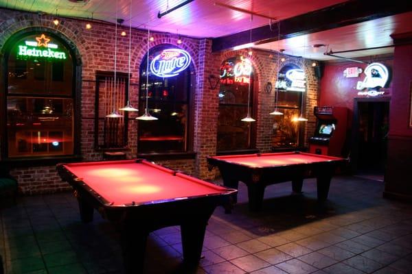 3rd floor pool tables