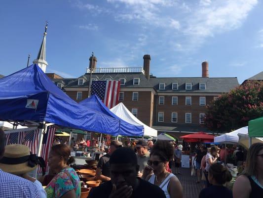 Saturday morning Farmers market