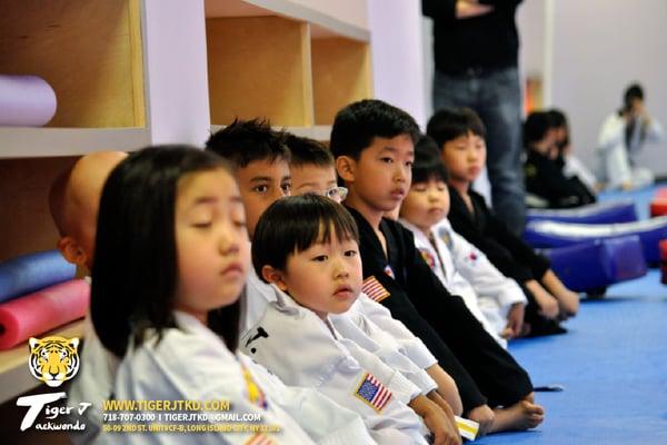 Tiger J Taekwondo's 2nd Belt Promotion Test 
  _4/18/15