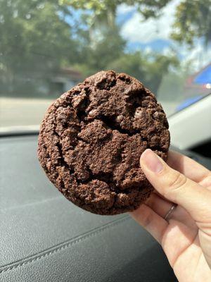 Double chocolate cookie