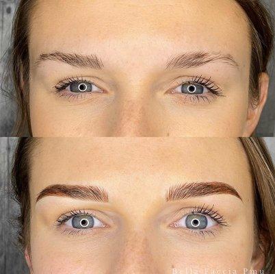 Microblading + Shading