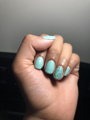 Lovely mint color for Easter.