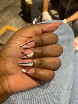 Full Apres Nails set with gel