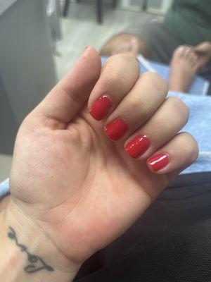 Gel manicure